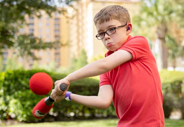 Child living with Niemann-Pick disease type C